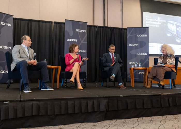 panel discussion at the economic impact forum